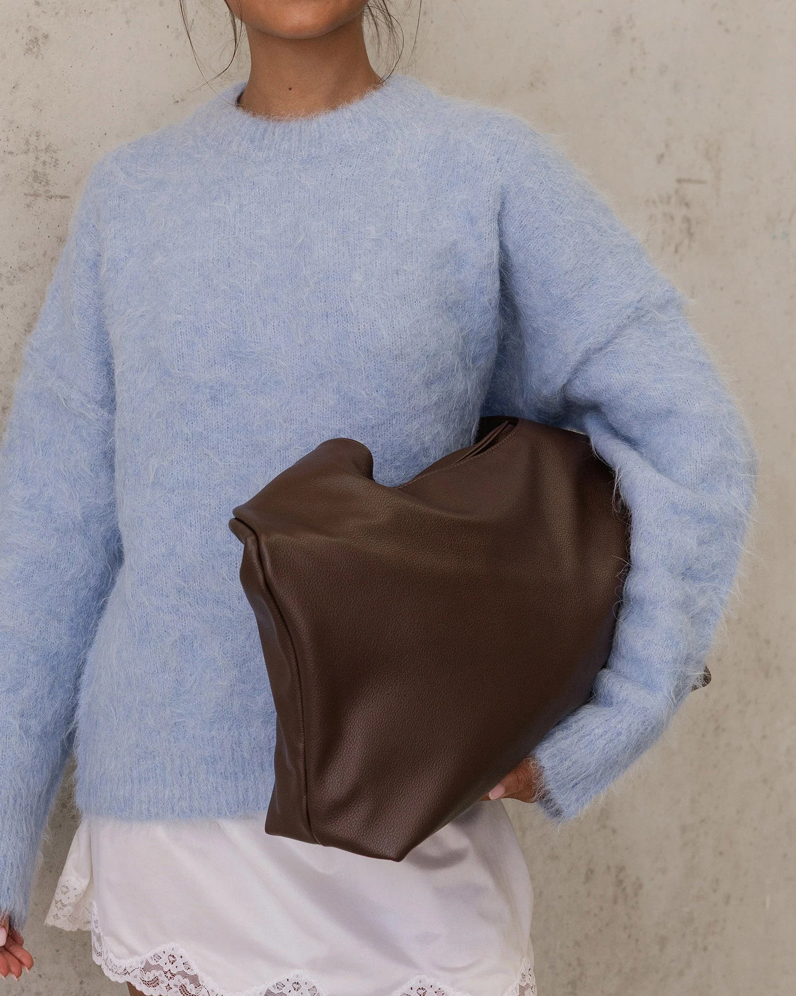 Monaco Shoulder Bag - Chocolate