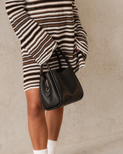 Steffie Mini Tote Bag - Black