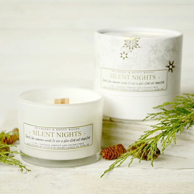 SILENT NIGHTS - Smells like someone needs to use a glue stick not chapstick