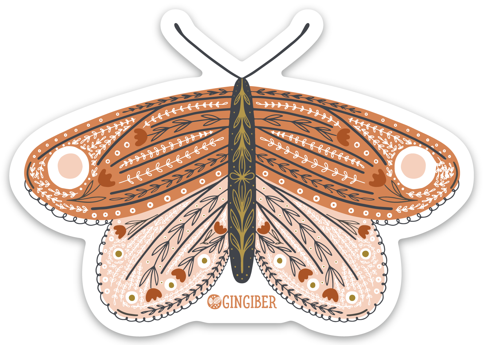 Butterfly Sticker