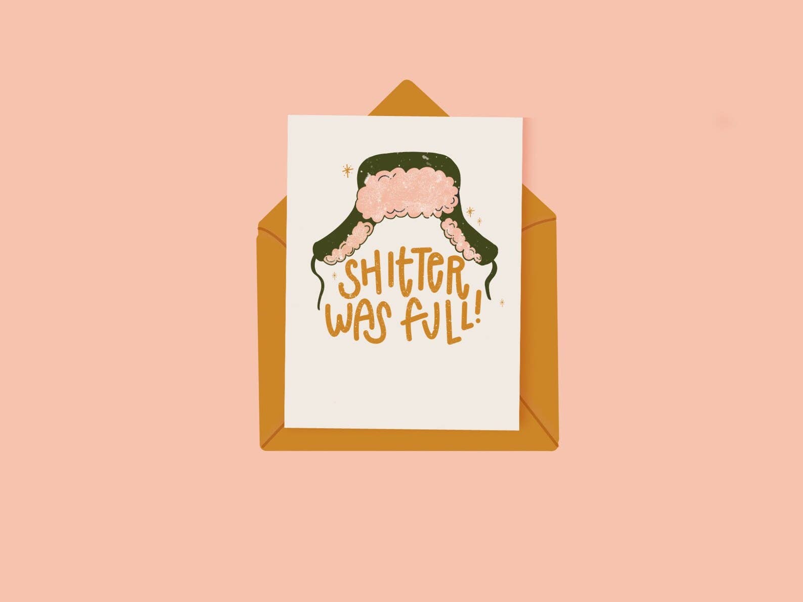 Shitter was Full Christmas Vacation Card