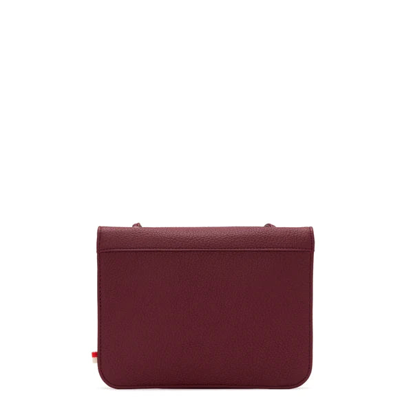 Carry-All Crossbody Bag- Burgundy