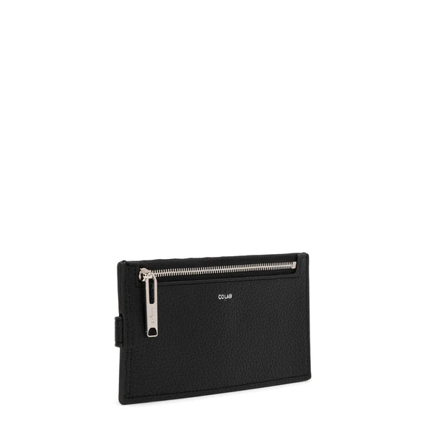 Lizou Flat Wallet- Black