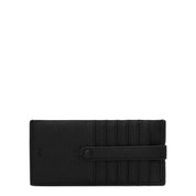 Lizou Flat Wallet- Black