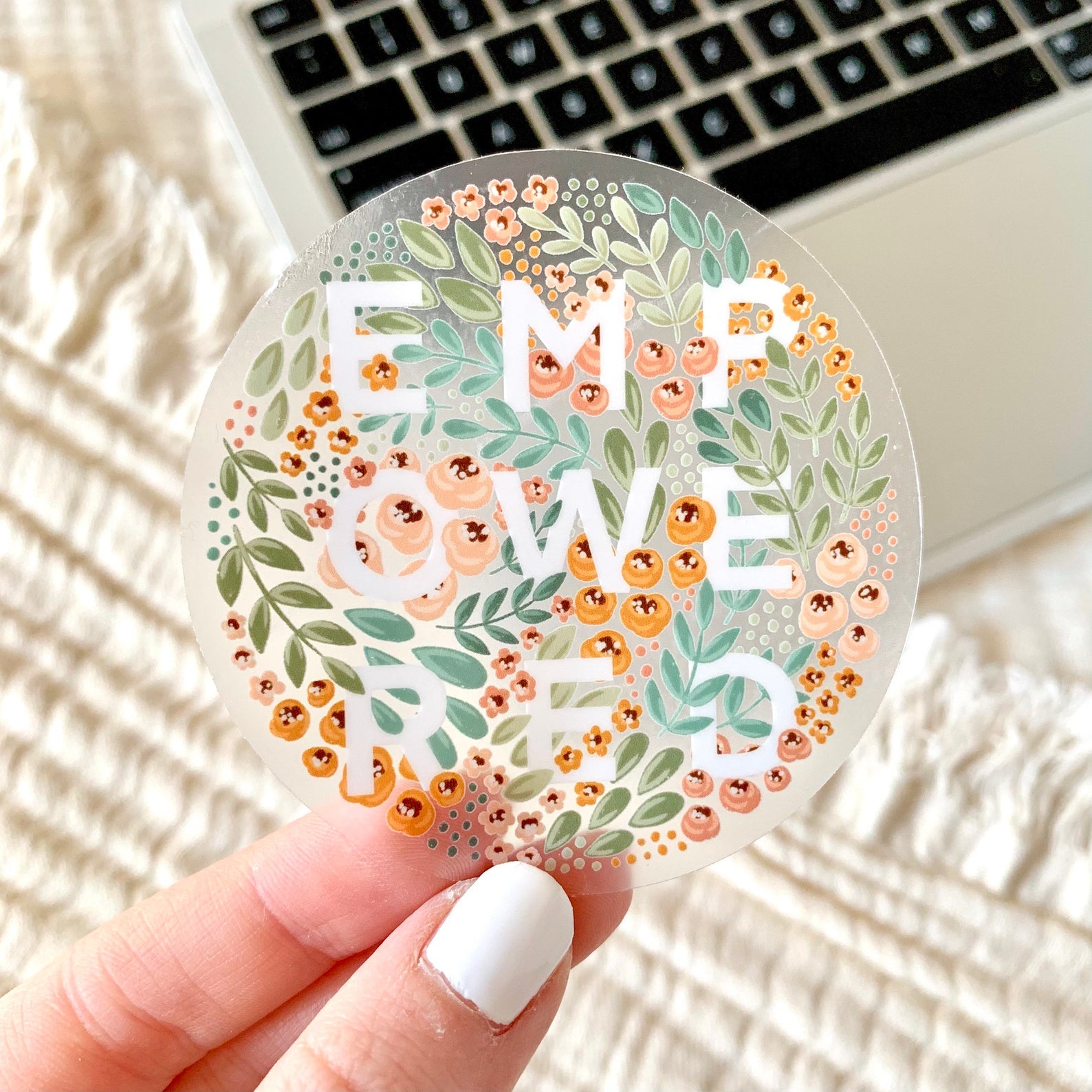 Empowered Sticker
