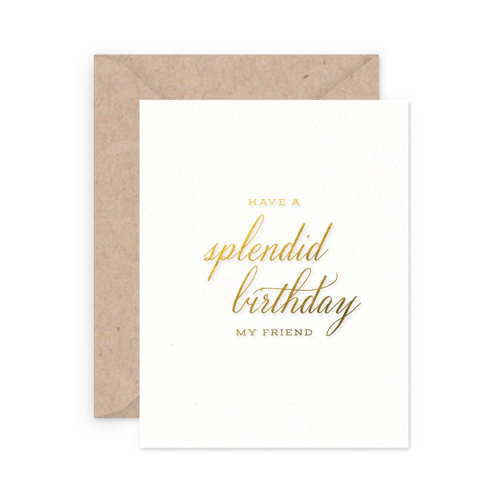 Splendid Birthday