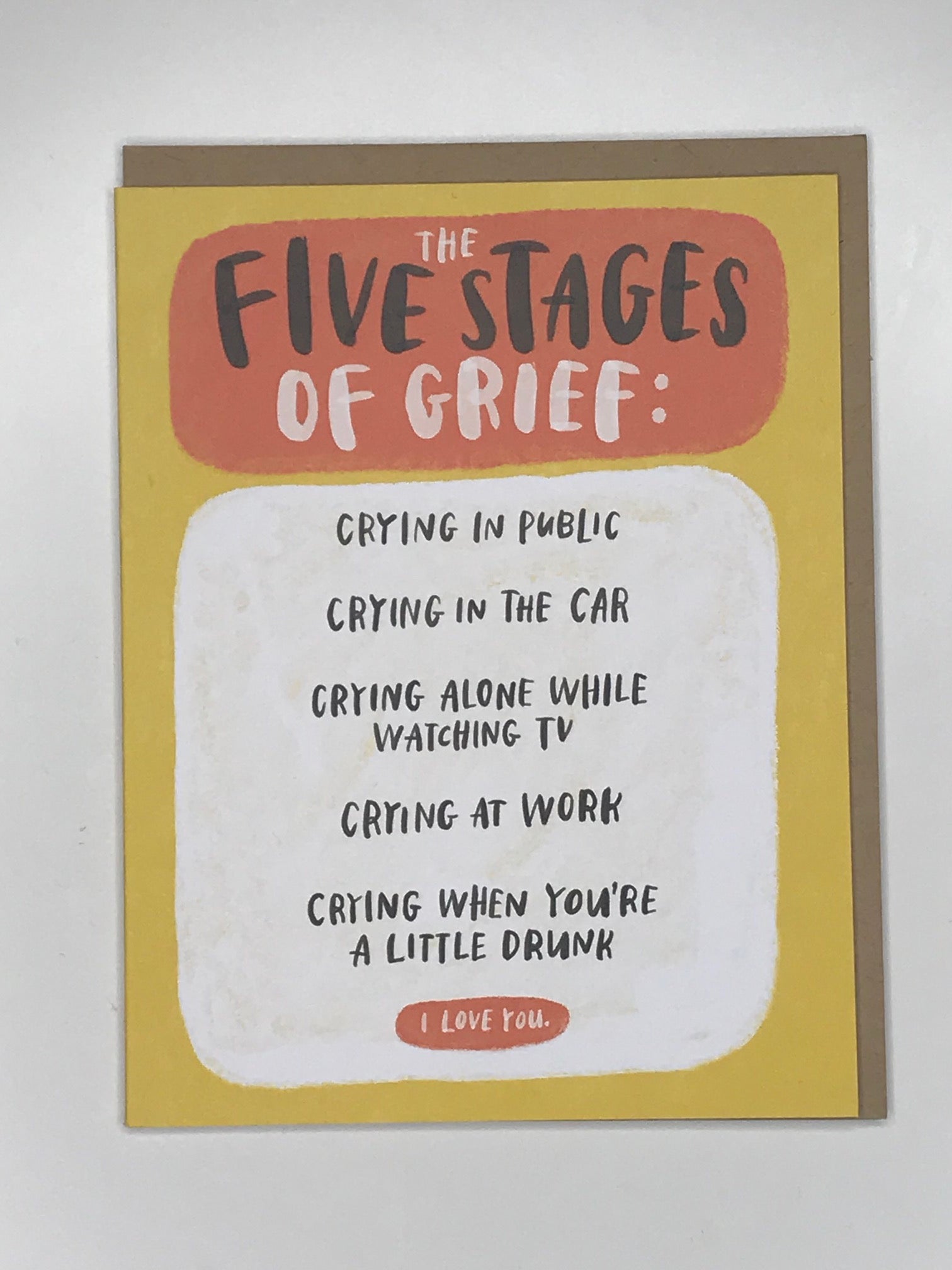 5 Stages of Grief