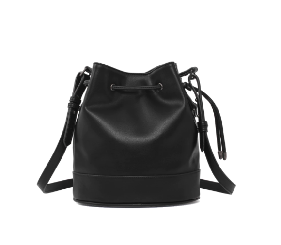 Amber Bucket Bag - Black