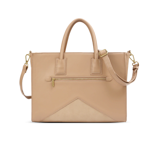 Greta Work Tote- Sand