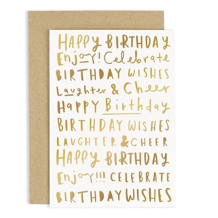 BIRTHDAY WORDS